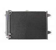 Радіатор кондиціонера (з осушувачем, 570x440x16) Volkswagen Passat B6 / Фольксваген Пассат Б6 2005-2010 1986AD2118 BOSCH (Німеччина)