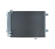 Радіатор кондиціонера (з осушувачем, 570x440x16) Volkswagen Passat B6 / Фольксваген Пассат Б6 2005-2010 667044 ERA (Італія)