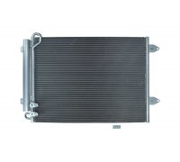 Радіатор кондиціонера (з осушувачем, 570x440x16) Volkswagen Passat B6 / Фольксваген Пассат Б6 2005-2010 667044 ERA (Італія)