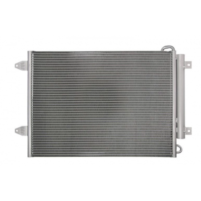 Радиатор кондиционера (с осушителем, 570x440x16) Volkswagen Passat B6 / Фольксваген Пассат Б6 1.8TSI / 2.0FSI 2005-2010 812749 VALEO (Франция)