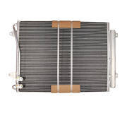 Радіатор кондиціонера (з осушувачем, 570x460x16) Volkswagen Passat B6 / Фольксваген Пассат Б6 2005-2010 C12106 SATO TECH (Україна)