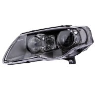 Фара передняя левая (D1S/H7/W5W, электрическое, с моторчиком) Volkswagen Passat B6 / Фольксваген Пассат Б6 2005-2010 088981 VALEO (Франция)