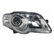 Фара передняя правая (H7/H7, электрическое, с моторчиком) Volkswagen Passat B6 / Фольксваген Пассат Б6 2005-2010 20-0733-05-2 TYC (Тайвань)