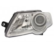 Фара передняя левая (H7/H7, электрическое, с моторчиком) Volkswagen Passat B6 / Фольксваген Пассат Б6 2005-2010 20-0734-05-2 TYC (Тайвань)