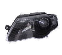 Фара передняя левая (H7/H7/W5W, электрическое, с моторчиком) Volkswagen Passat B6 / Фольксваген Пассат Б6 2005-2010 441-11A7L-LDEM2 DEPO (Тайвань)