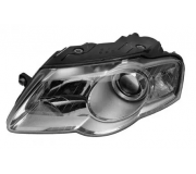 Фара передняя левая (H7, электрическое, с моторчиком) Volkswagen Passat B6 / Фольксваген Пассат Б6 2005-2010 441-11A7L-LDEM2WYP DEPO (Тайвань)