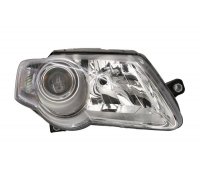 Фара передняя правая (H7/H7, электрическое, с моторчиком) Volkswagen Passat B6 / Фольксваген Пассат Б6 2005-2010 441-11A7R-LDEM1 DEPO (Тайвань)
