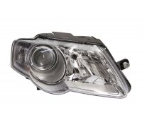 Фара передняя правая (H7/H7, электрическое, с моторчиком) Volkswagen Passat B6 / Фольксваген Пассат Б6 2005-2010 441-11B1RMLD-EM DEPO (Тайвань)