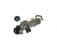Клапан EGR рециркуляции отработанных газов (с радиатором) Volkswagen Passat B6 / Фольксваген Пассат Б6 1.6TDI 2005-2010 555374A ERA (Италия)