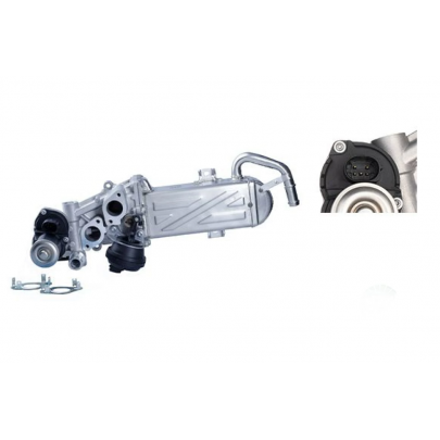 Клапан EGR рециркуляции отработанных газов (с радиатором) Volkswagen Passat B6 / Фольксваген Пассат Б6 1.6TDI 2005-2010 94278 NGK (Япония)