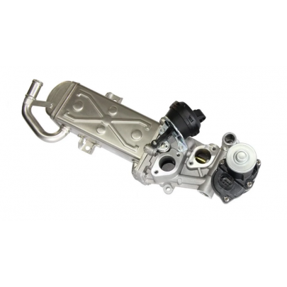 Клапан EGR рециркуляции отработанных газов (с радиатором) Volkswagen Passat B6 / Фольксваген Пассат Б6 1.6TDI 2005-2010 DRM211101S DR.MOTOR (Польша)