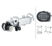 Клапан EGR рециркуляції відпрацьованих газів (з радіатором) Volkswagen Passat B6 / Фольксваген Пассат Б6 1.6TDI 2005-2010 6NU358167-001 HELLA  (Німеччина)