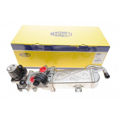 Клапан EGR рециркуляции отработанных газов (с радиатором) Volkswagen Passat B6 / Фольксваген Пассат Б6 1.6TDI 2005-2010 571822112060 MAGNETI MARELLI (Италия)