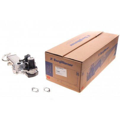 Клапан EGR рециркуляции отработанных газов (с радиатором) Volkswagen Passat B6 / Фольксваген Пассат Б6 1.6TDI 2005-2010 710861D BORGWARNER (США)