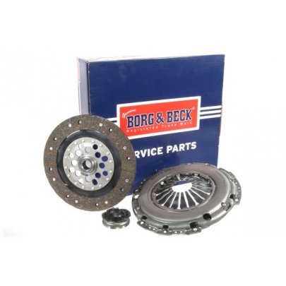 Комплект сцепления (корзина, диск, выжимной) Volkswagen Passat B6 / Фольксваген Пассат Б6 2.0TDI 2005-2010 2705 BORG and BECK (Великобритания)