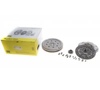 Демпфер / маховик + комплект зчеплення (корзина, диск, вижимний, з старт-стоп) Volkswagen Passat B6 / Фольксваген Пассат Б6 1.6TDI 2005-2010 600019800 LuK (Німеччина)