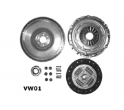 Демпфер / маховик + комплект зчеплення Volkswagen Passat B6 / Фольксваген Пассат Б6 2.0TDI 2005-2010 98VW01 Japko (Італія)