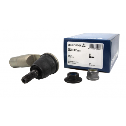 Наконечник рулевой тяги левый Volkswagen Passat B6 / Фольксваген Пассат Б6 2005-2010 35281 LEMFORDER (Германия)