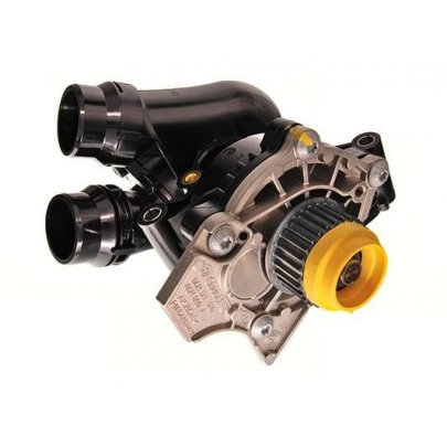 Помпа / водяной насос (с корпусом) Volkswagen Passat B6 / Фольксваген Пассат Б6 1.8TSI / 2.0TFSI 2005-2010 06H121026DS VAG (Германия)