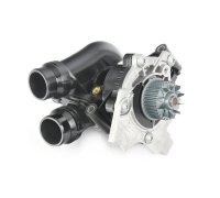 Помпа / водяной насос (с корпусом) Volkswagen Passat B6 / Фольксваген Пассат Б6 1.8TSI / 2.0TFSI 2005-2010 06H121026ED VAG (Германия)