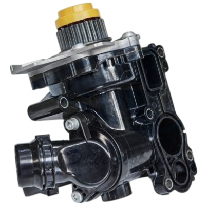 Помпа / водяной насос (с корпусом) Volkswagen Passat B6 / Фольксваген Пассат Б6 1.8TSI / 2.0TFSI 2005-2010 110451 GEBA (Германия)