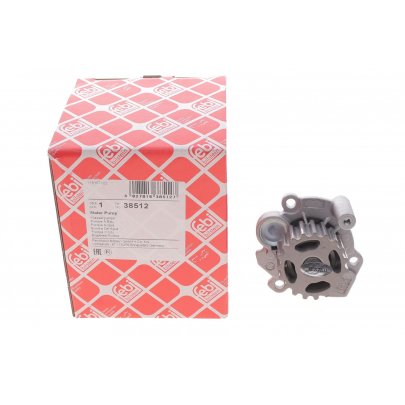 Помпа / водяной насос (7 лопастей) Volkswagen Passat B6 / Фольксваген Пассат Б6 1.9TDI 2005-2010 38512 FEBI  (Германия)