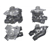 Помпа / водяной насос (с корпусом) Volkswagen Passat B6 / Фольксваген Пассат Б6 1.8TSI / 2.0TFSI 2005-2010 A232 DOLZ (Испания)