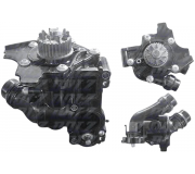 Помпа / водяной насос (с корпусом) Volkswagen Passat B6 / Фольксваген Пассат Б6 1.8TSI / 2.0TFSI 2005-2010 A244 DOLZ (Испания)