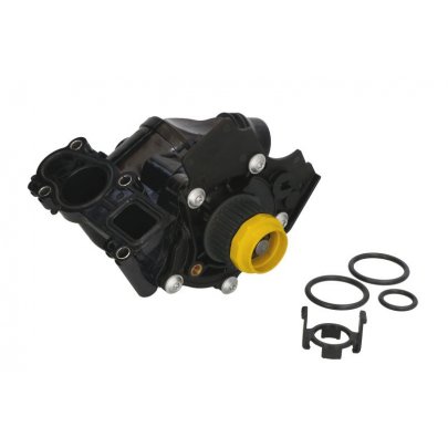 Помпа / водяной насос (с корпусом) Volkswagen Passat B6 / Фольксваген Пассат Б6 1.8TSI / 2.0TFSI 2005-2010 D1W065TT THERMOTEC (Польша)