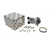 Помпа / водяной насос (с корпусом) Volkswagen Passat B6 / Фольксваген Пассат Б6 1.8TSI / 2.0TFSI 2005-2010 P681 HEPU (Германия)