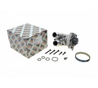 Помпа / водяной насос (с корпусом) Volkswagen Passat B6 / Фольксваген Пассат Б6 1.8TSI / 2.0TFSI 2005-2010 P681 HEPU (Германия)