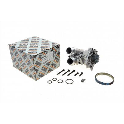 Помпа / водяной насос (с корпусом) Volkswagen Passat B6 / Фольксваген Пассат Б6 1.8TSI / 2.0TFSI 2005-2010 P681 HEPU (Германия)