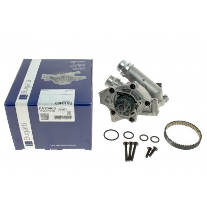 Помпа / водяной насос (с корпусом) Volkswagen Passat B6 / Фольксваген Пассат Б6 1.8TSI / 2.0TFSI 2005-2010 PA10460 BUGATTI (Италия)