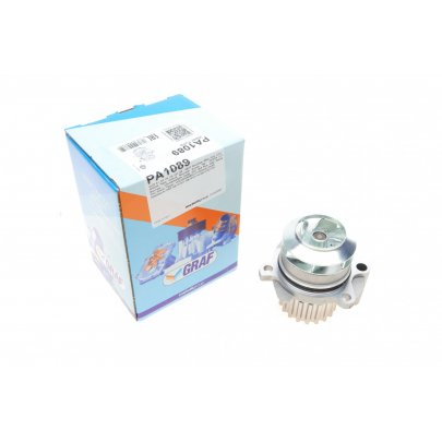 Помпа / водяной насос Volkswagen Passat B6 / Фольксваген Пассат Б6 1.6TDI 2005-2010 PA1089 GRAF (Италия)