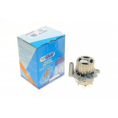 Помпа / водяной насос (19z/7) Volkswagen Volkswagen Passat B6 / Фольксваген Пассат Б6 2.0TDI 2005-2010 PA1355 GRAF (Италия)