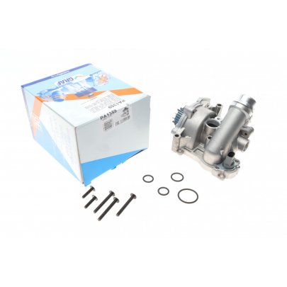 Помпа / водяной насос (с корпусом) Volkswagen Passat B6 / Фольксваген Пассат Б6 1.8TSI / 2.0TFSI 2005-2010 PA1359 GRAF (Италия)