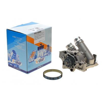 Помпа / водяной насос (с корпусом) Volkswagen Passat B6 / Фольксваген Пассат Б6 1.8TSI / 2.0TFSI 2005-2010 PA1359A GRAF (Италия)