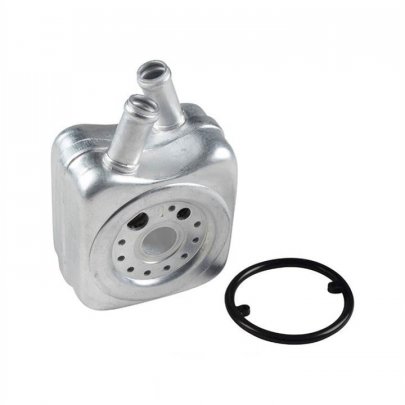 Радіатор масляний / теплообмінник (56x92x92, двигун: BSE, BSF) Volkswagen Passat B6 / Фольксваген Пассат Б6 1.6FSI 2005-2010 1113500900 JP GROUP (Данія)