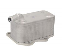 Радіатор масляний / теплообмінник (125x115x210) Volkswagen Passat B6 / Фольксваген Пассат Б6 2.0FSI / 2.0TFSI 2005-2010 D4A007TT THERMOTEC (Польща)