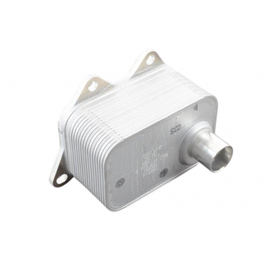 Радіатор масляний / теплообмінник (70x110x65) Volkswagen Passat B6 / Фольксваген Пассат Б6 1.8TSI / 2.0TFSI 2005-2010 06J117021Q VAG (Німеччина)