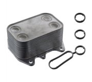 Радіатор масляний / теплообмінник (50x70x110) Volkswagen Passat B6 / Фольксваген Пассат Б6 1.6TDI 2005-2010 CO0103 BGA (Великобританія)