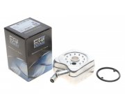 Радіатор масляний / теплообмінник (56x92x92, двигун: BSE, BSF) Volkswagen Passat B6 / Фольксваген Пассат Б6 1.6FSI 2005-2010 95002 MEAT and DORIA (Італія)