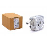 Радіатор масляний / теплообмінник (56x92x92, двигун: BSE, BSF) Volkswagen Passat B6 / Фольксваген Пассат Б6 1.6FSI 2005-2010 CLC161000S MAHLE (Австрія)