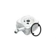 Радіатор масляний / теплообмінник (56x92x92, двигун: BSE, BSF) Volkswagen Passat B6 / Фольксваген Пассат Б6 1.6FSI 2005-2010 VN3147 AVA (Нідерланди)