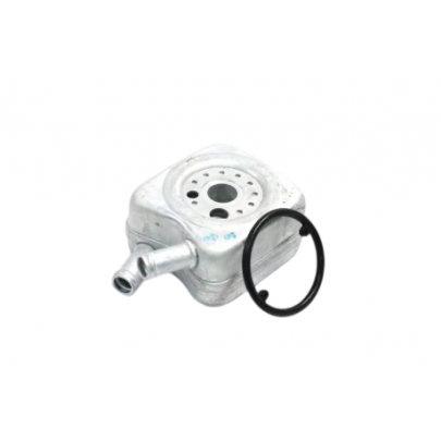 Радіатор масляний / теплообмінник (56x92x92, двигун: BSE, BSF) Volkswagen Passat B6 / Фольксваген Пассат Б6 1.6FSI 2005-2010 VN3147 AVA (Нідерланди)