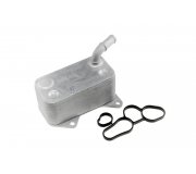 Радіатор масляний / теплообмінник (125x115x210) Volkswagen Passat B6 / Фольксваген Пассат Б6 2.0FSI / 2.0TFSI 2005-2010 CCLAU012 NTY (Польща)