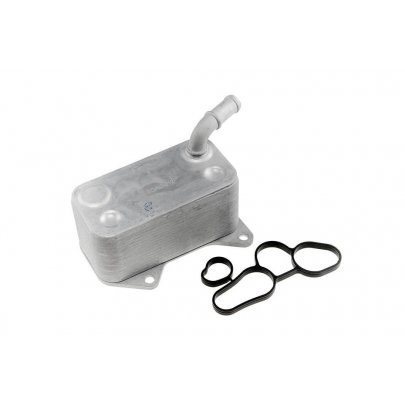 Радіатор масляний / теплообмінник (125x115x210) Volkswagen Passat B6 / Фольксваген Пассат Б6 2.0FSI / 2.0TFSI 2005-2010 CCLAU012 NTY (Польща)