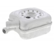 Радіатор масляний / теплообмінник (56x92x92, двигун: BSE, BSF) Volkswagen Passat B6 / Фольксваген Пассат Б6 1.6FSI 2005-2010 109778 TOPRAN (Німеччина)