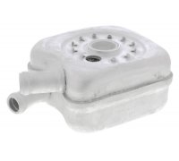 Радіатор масляний / теплообмінник (56x92x92, двигун: BSE, BSF) Volkswagen Passat B6 / Фольксваген Пассат Б6 1.6FSI 2005-2010 109778 TOPRAN (Німеччина)