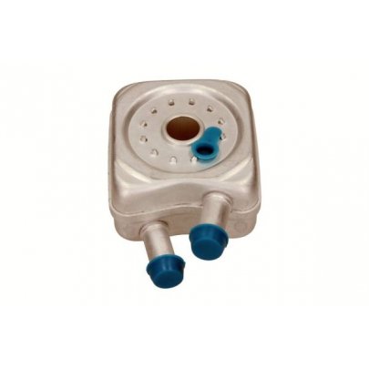 Радіатор масляний / теплообмінник (56x92x92, двигун: BSE, BSF) Volkswagen Passat B6 / Фольксваген Пассат Б6 1.6FSI 2005-2010 14-0006 MAXGEAR (Польща)